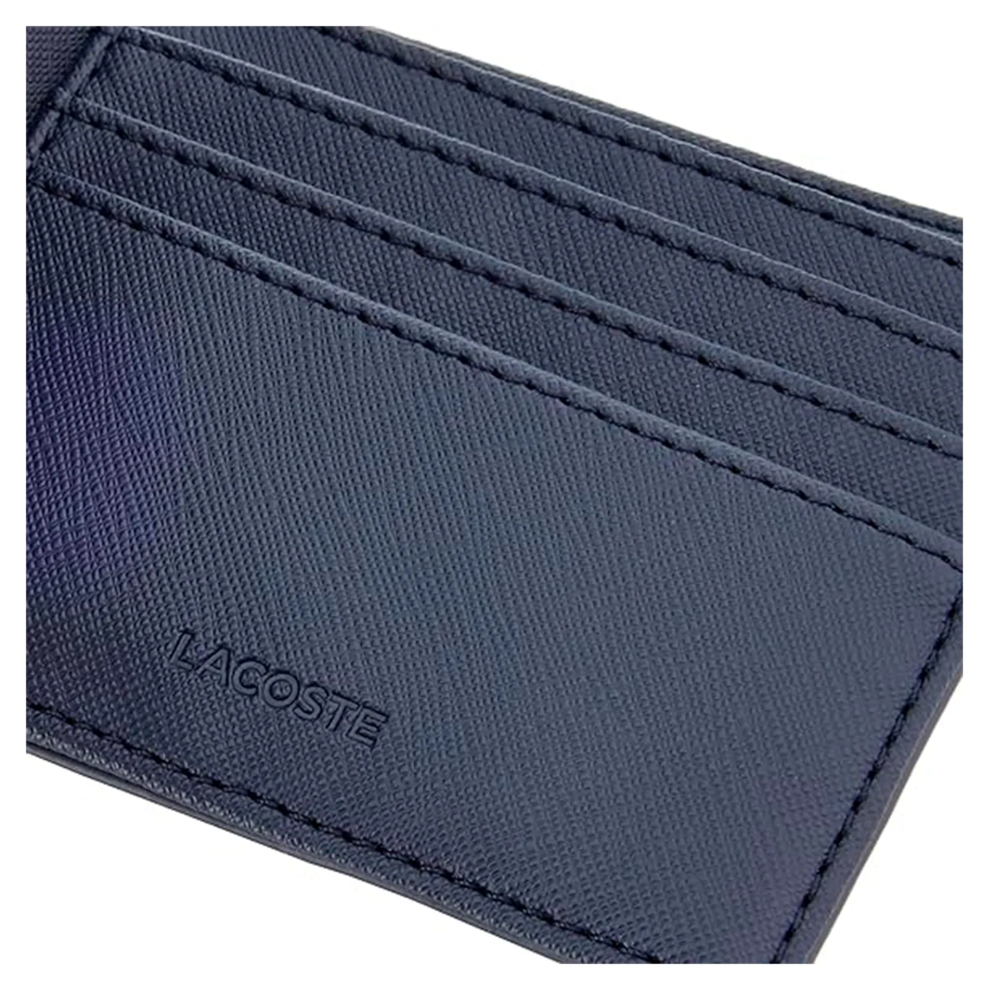 LACOSTE Tarjetero NH4419HC 021 MARINE 166