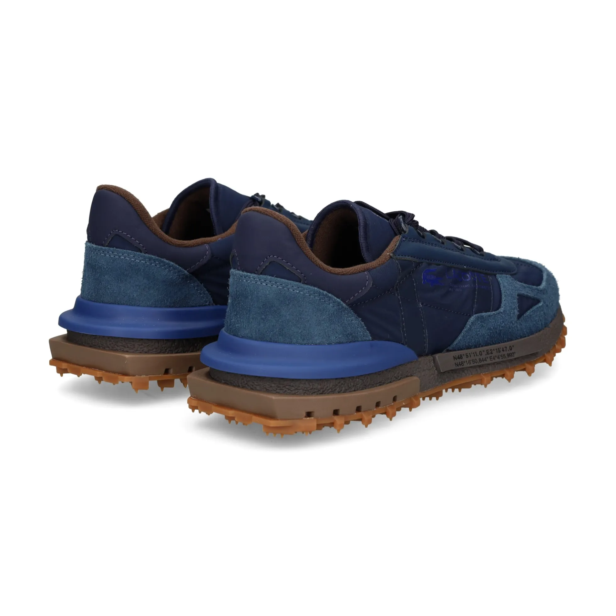 LACOSTE Zapatillas de Hombre 50SMA0081 2Q8 NVY/BRW