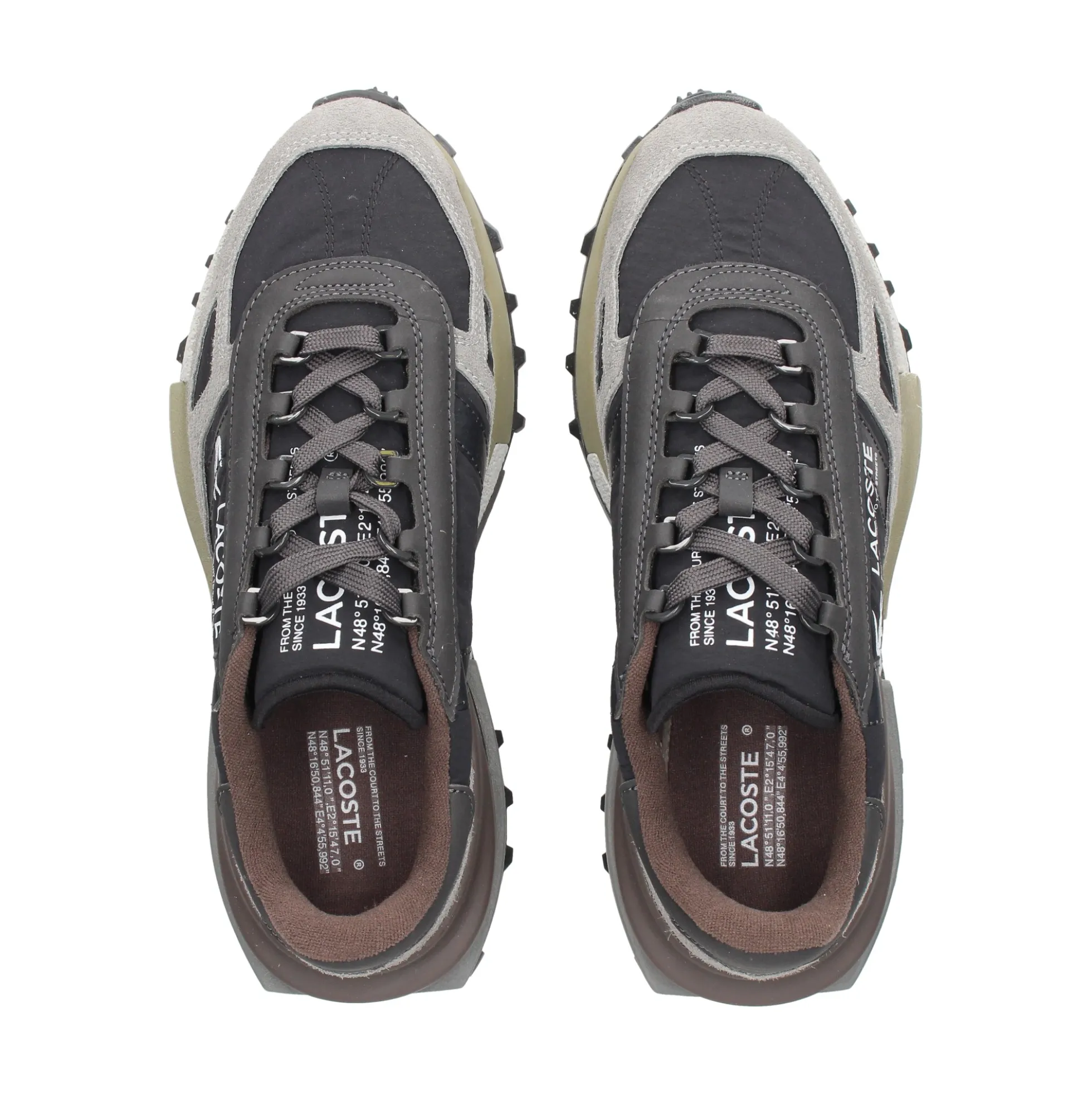 LACOSTE Zapatillas de Hombre 50SMA0078 YH2 DK GRY/DK