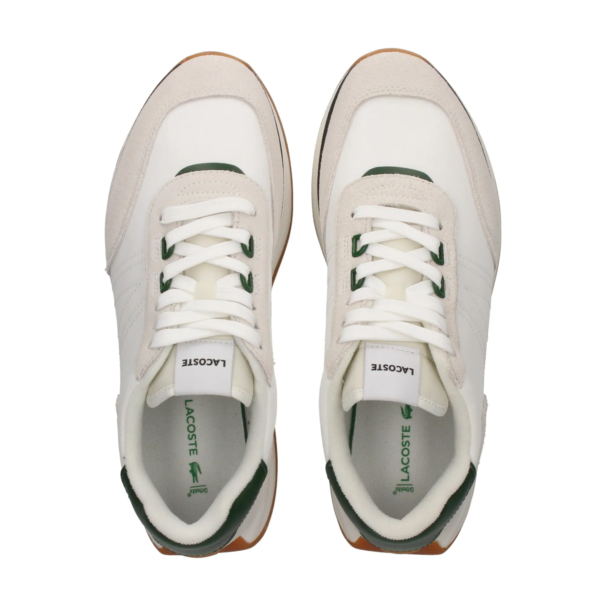 LACOSTE Zapatillas de Hombre 45SMA0003 1R5 WHT/DK GRN