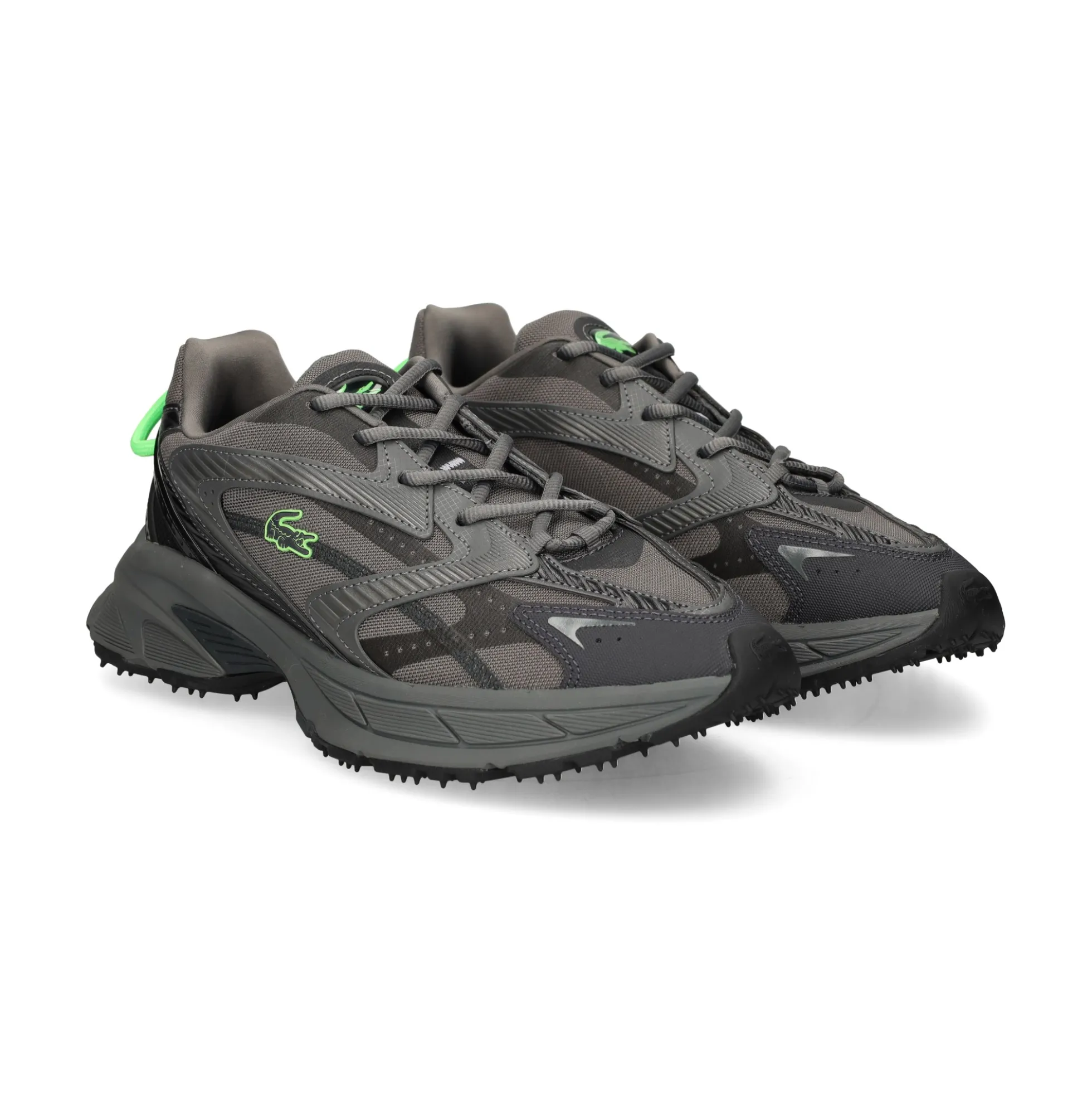 LACOSTE Zapatillas de Hombre 51SMA0048 2B6 DK GRY/BLK