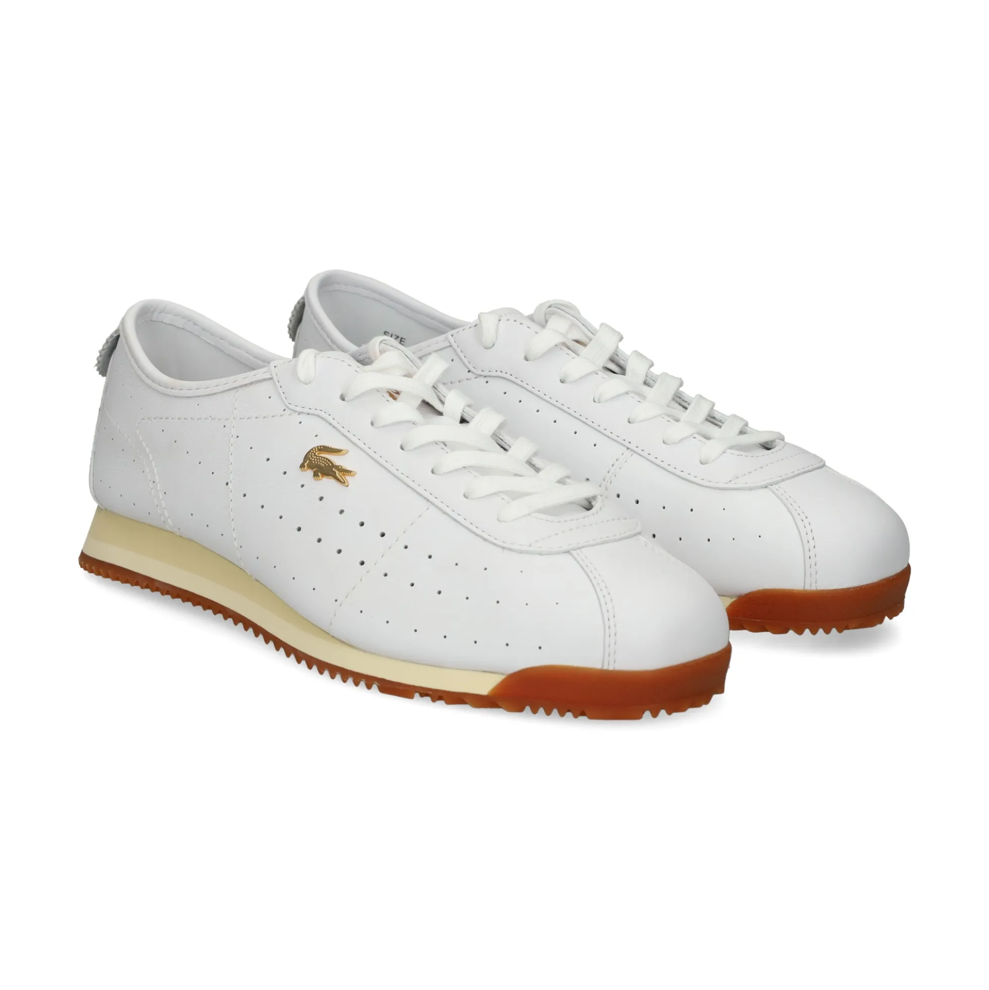 LACOSTE Zapatillas de Hombre 51SMA0034 Y37 WHT/GUM