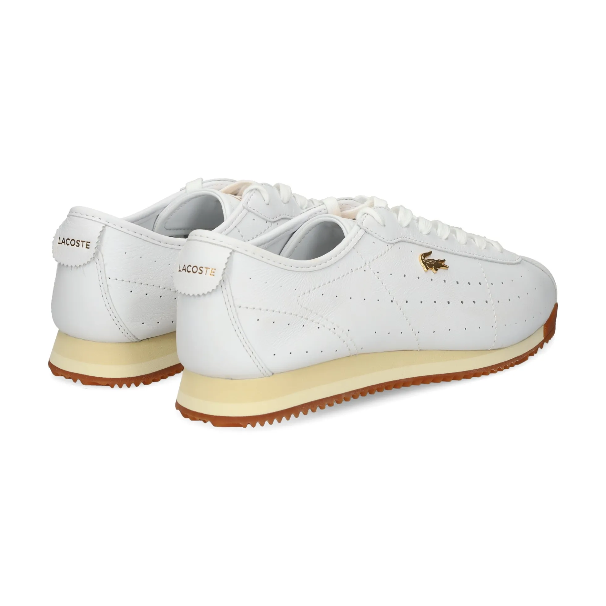 LACOSTE Zapatillas de Hombre 51SMA0034 Y37 WHT/GUM