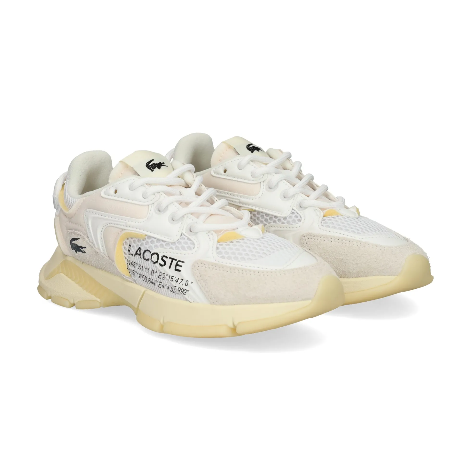 LACOSTE Zapatillas de Mujer 48SFA0081 2H8 WHT/LT YLW