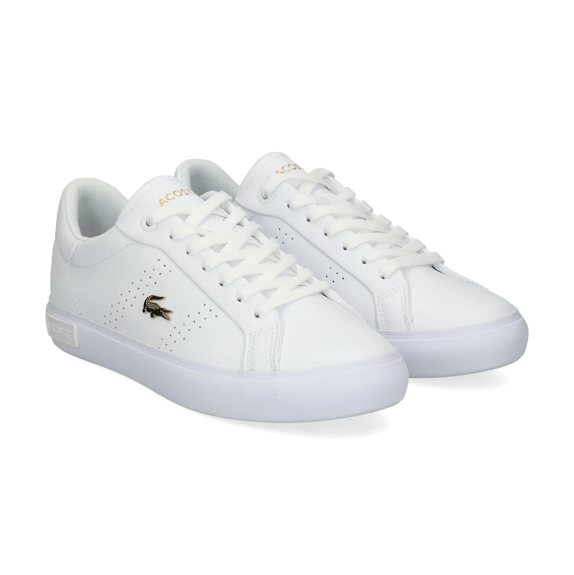 LACOSTE Zapatillas de Mujer 47SFA0072 216 WHT/GLD