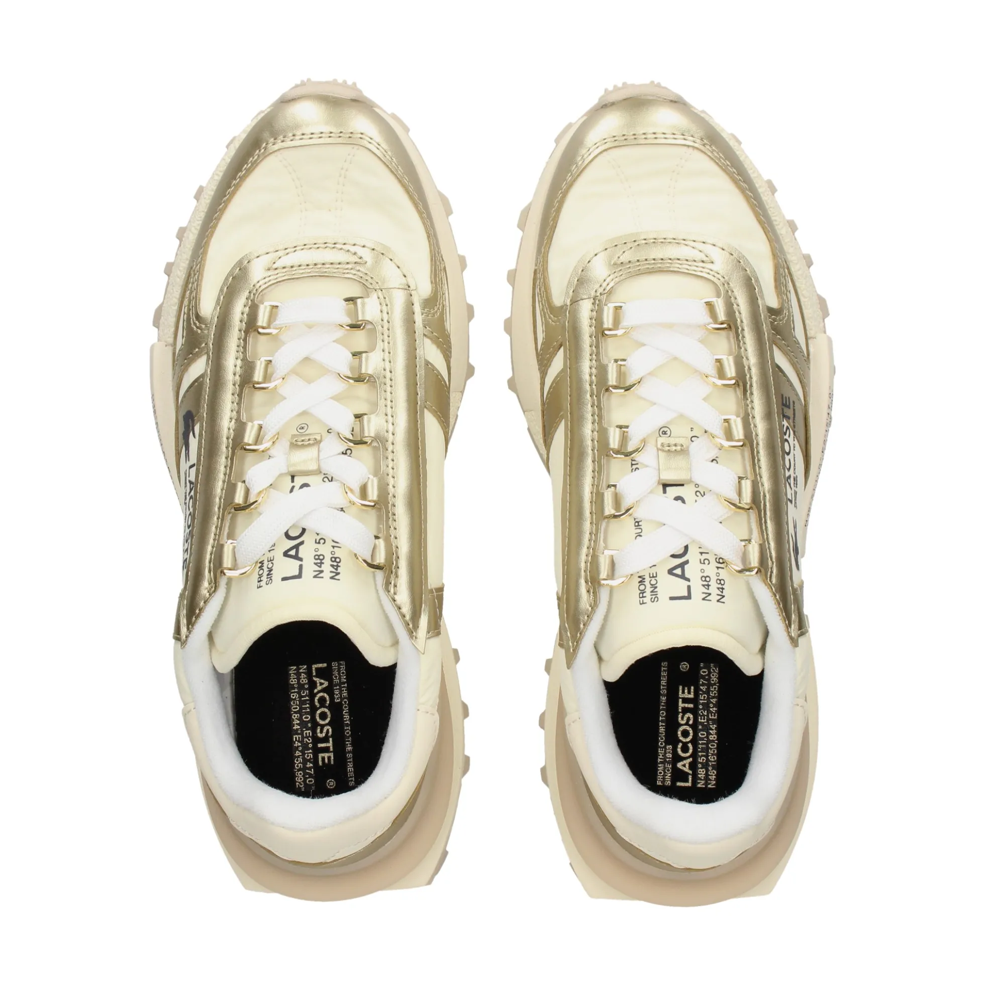 LACOSTE Zapatillas de Mujer 51SFA0168 216 WHT/GLD