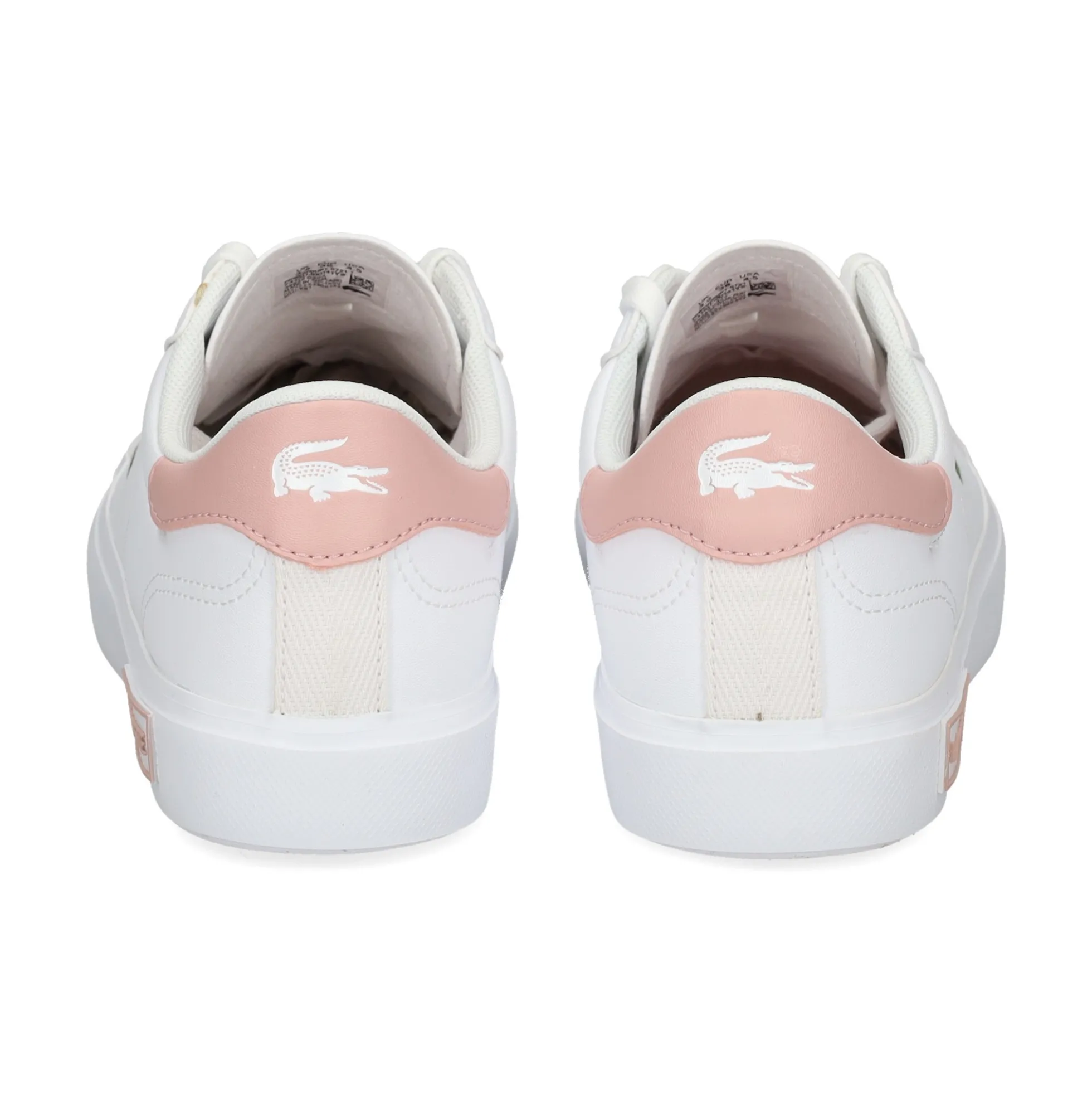 LACOSTE Zapatillas de niñas 41SUJ0014 1Y9 WHT/LT PNK