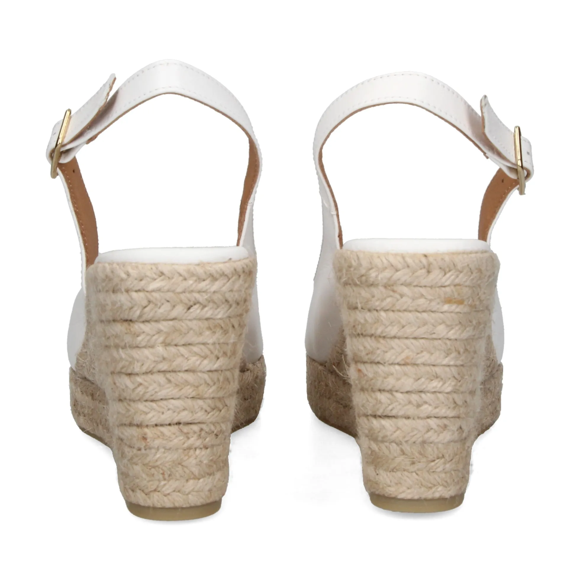 LA SANTA Zapatos cuña 23YU168 BLANCO