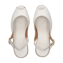 LA SANTA Zapatos cuña 23YU168 BLANCO