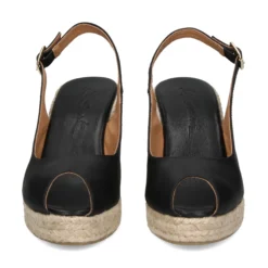 LA SANTA Zapatos cuña 23YU168 NEGRO