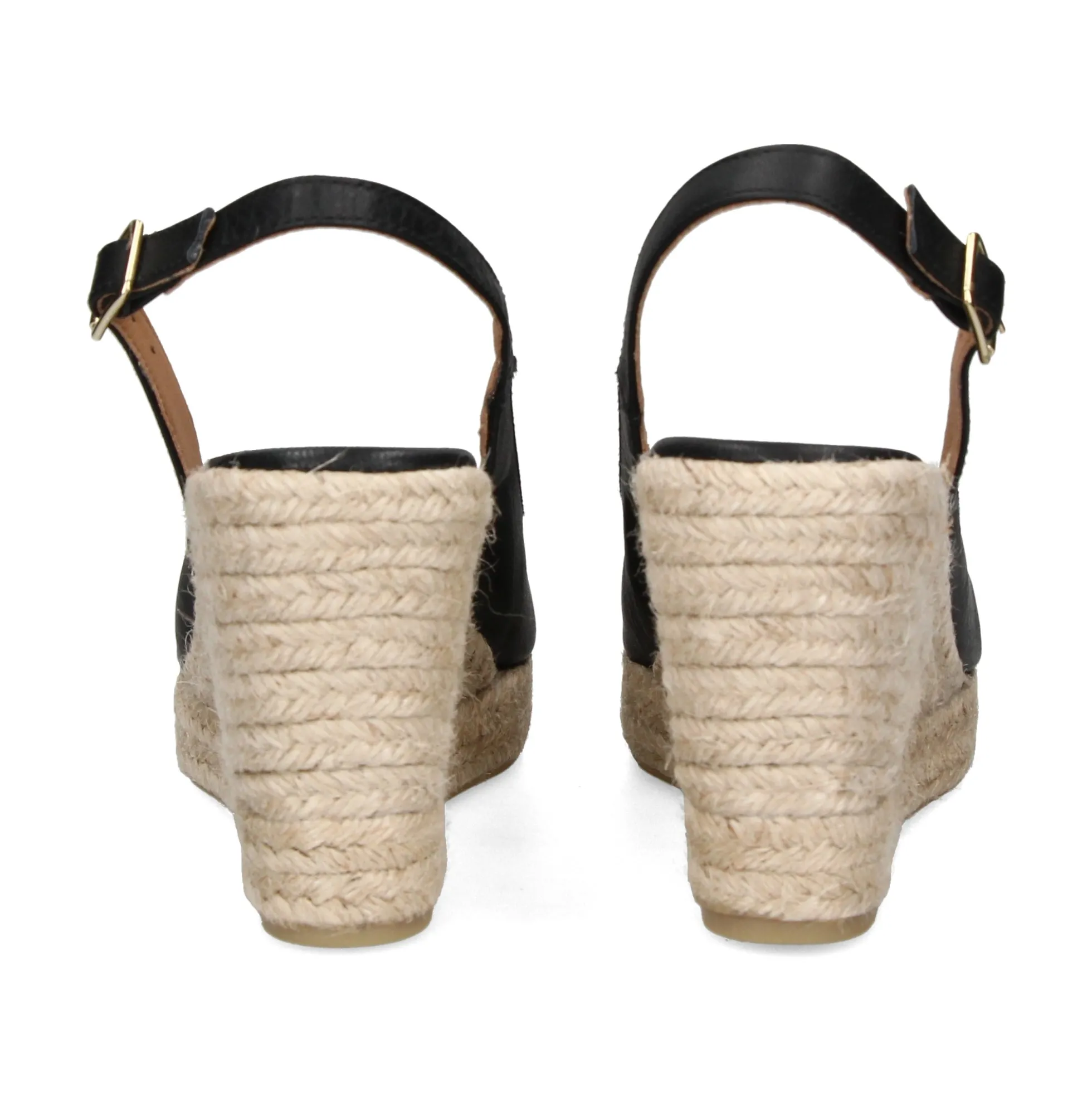 LA SANTA Zapatos cuña 23YU168 NEGRO