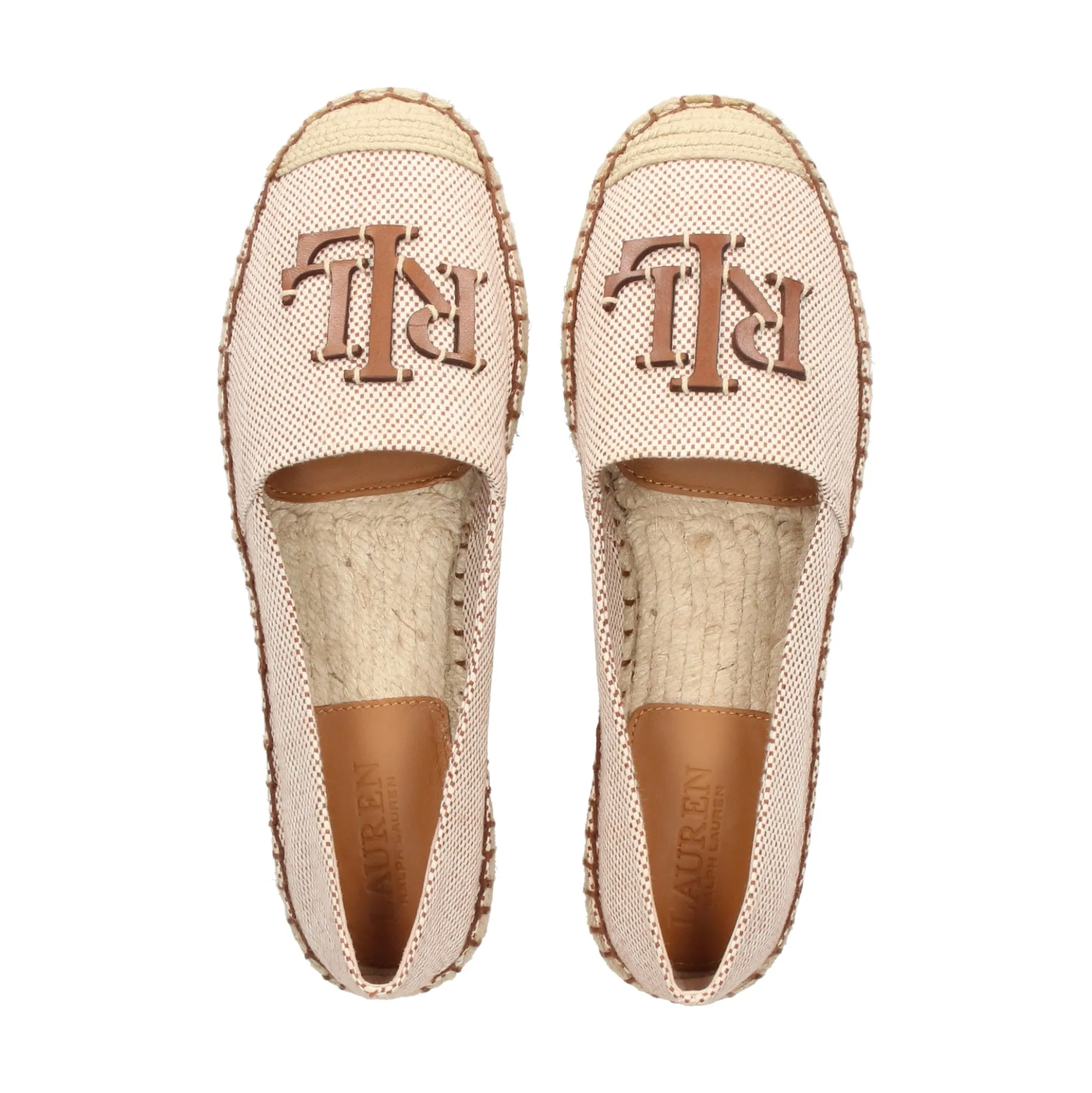 LAUREN RALPH LAUREN Alpargatas de Mujer CAMERYN LOGO 001 TN/DEEP