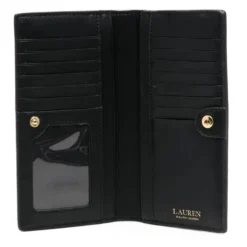 LAUREN RALPH LAUREN Billeteras SLIM WALLET 009 NEGRO