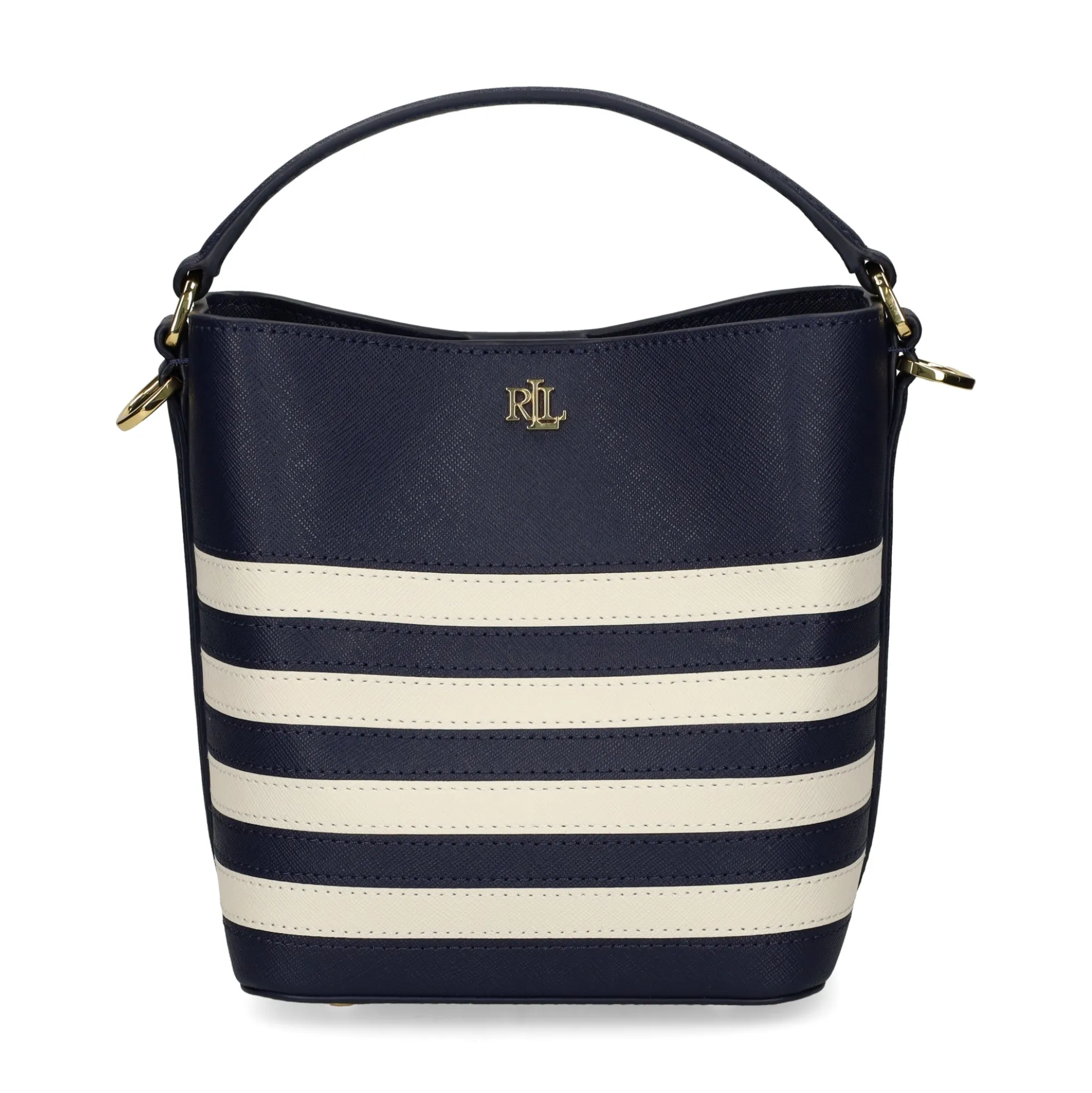 LAUREN RALPH LAUREN Bolsos REESE SM BKT 003 NAVY/WHITE
