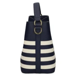 LAUREN RALPH LAUREN Bolsos REESE SM BKT 003 NAVY/WHITE