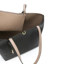 LAUREN RALPH LAUREN Bolsos RVRSBLE TOTE 001 BLACK/TAUPE