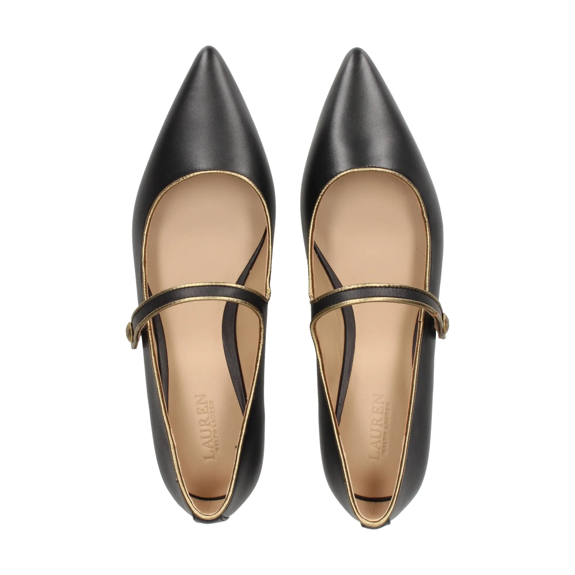 LAUREN RALPH LAUREN Merceditas de Mujer LONDYN MJ2 001 NEGRO