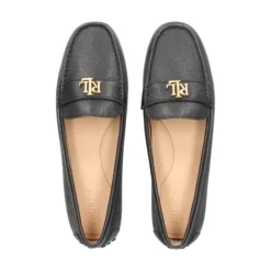 LAUREN RALPH LAUREN Mocasines de Mujer BARNSBURY 001 NEGRO