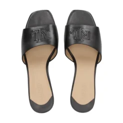 LAUREN RALPH LAUREN Sandalias con tacón de Mujer EVERLEY HEEL 001 NEGRO