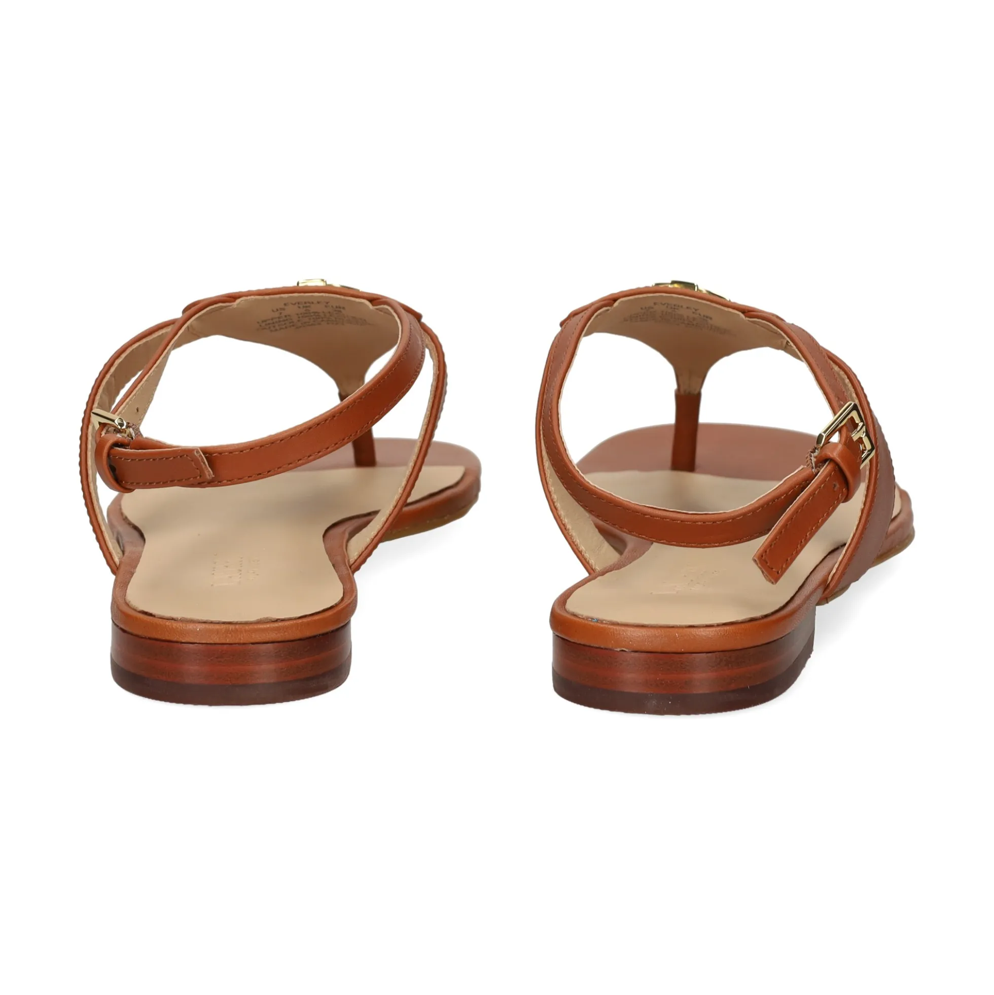 LAUREN RALPH LAUREN Sandalias planas de Mujer EVERLEY 002 TAN