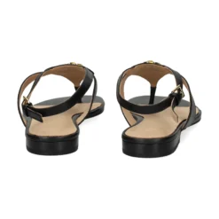 LAUREN RALPH LAUREN Sandalias planas de Mujer EVERLEY 001 NEGRO