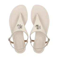 LAUREN RALPH LAUREN Sandalias planas de Mujer ELLINGTON 002 SOFT WHITE