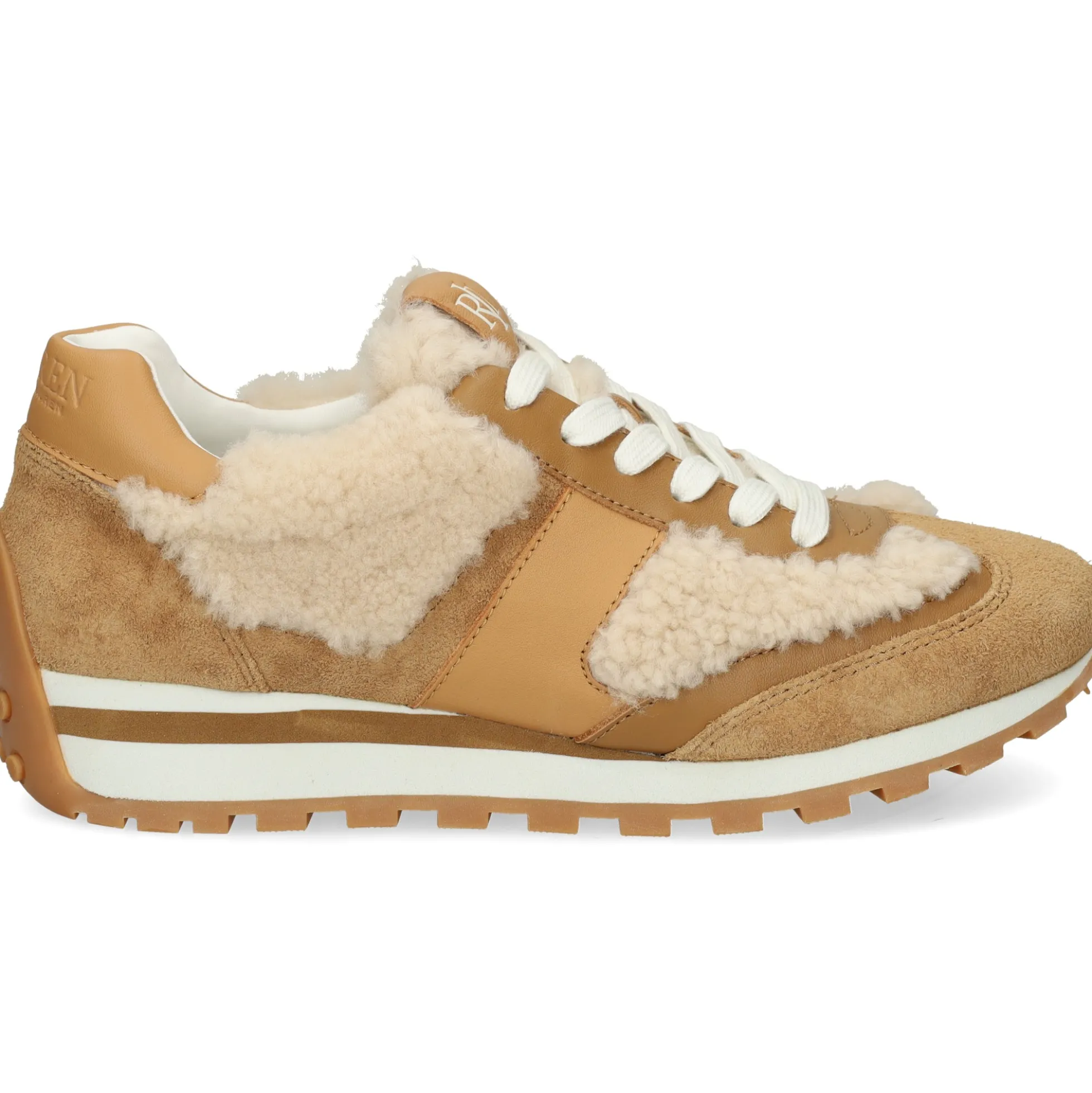 LAUREN RALPH LAUREN Zapatillas de Mujer DANI-SNEAKERS 001 NATURAL/CAM