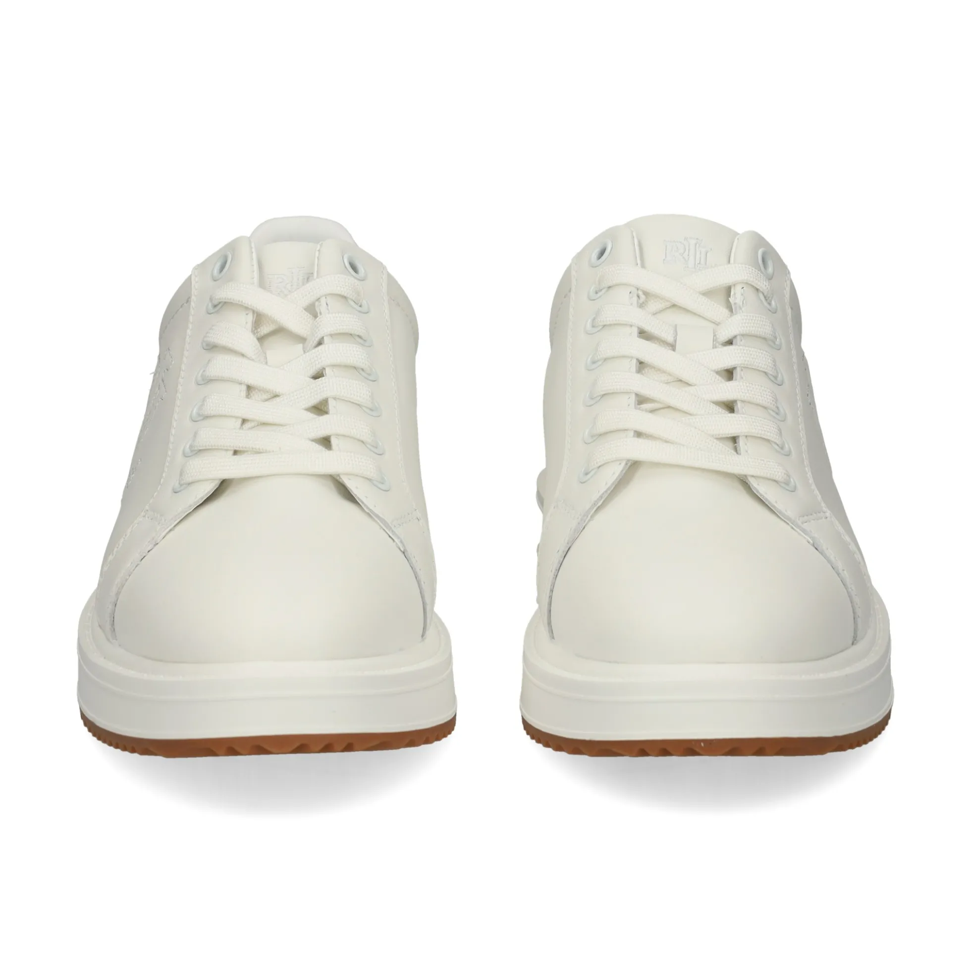 LAUREN RALPH LAUREN Zapatillas de Mujer AINSLEY-SNEAKERS 001 SNOW WHITE