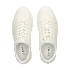 LAUREN RALPH LAUREN Zapatillas de Mujer AINSLEY-SNEAKERS 001 SNOW WHITE