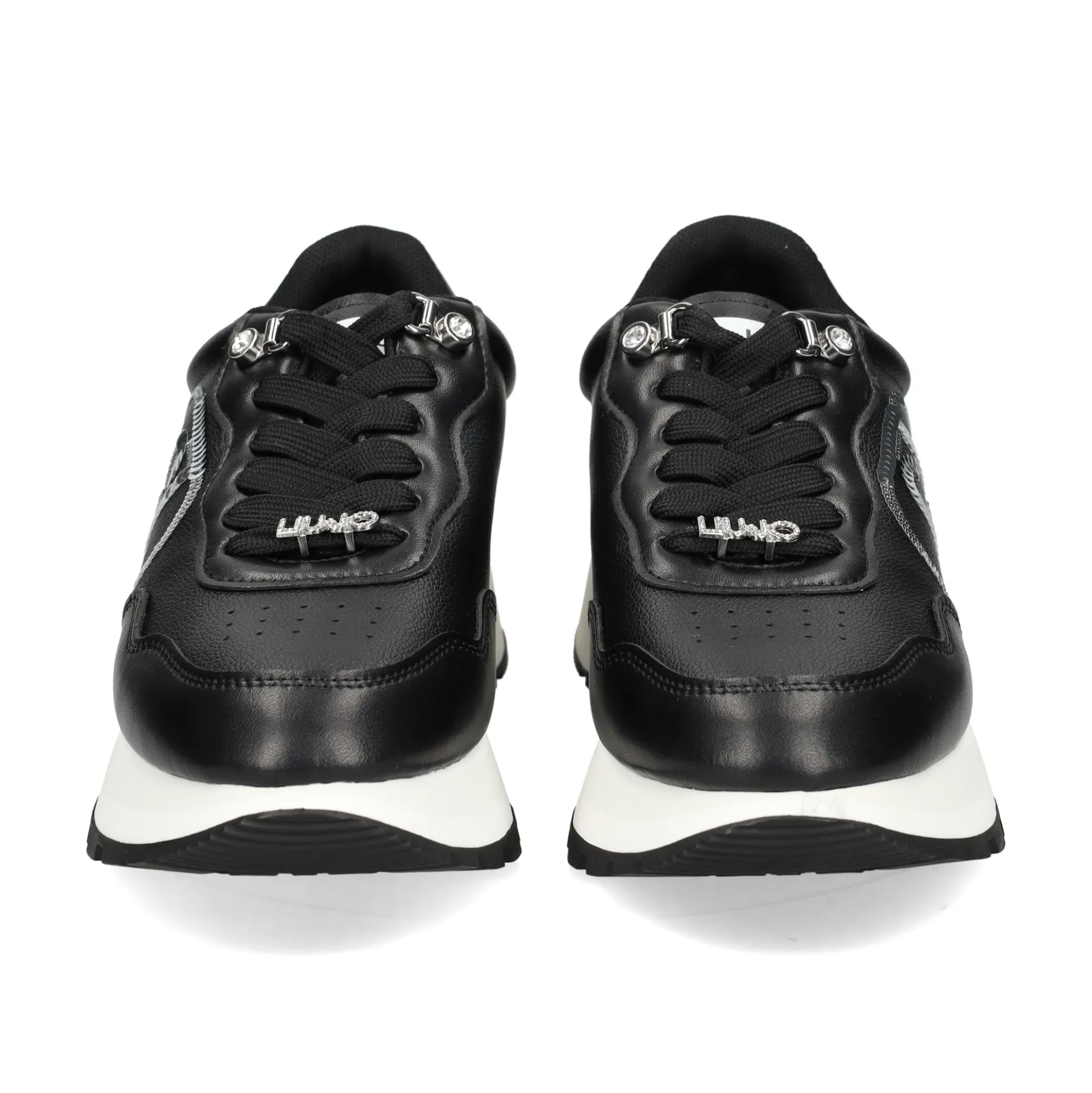 LIU·JO Zapatillas de Mujer BF3087EX207 01039 BLKA/SILV