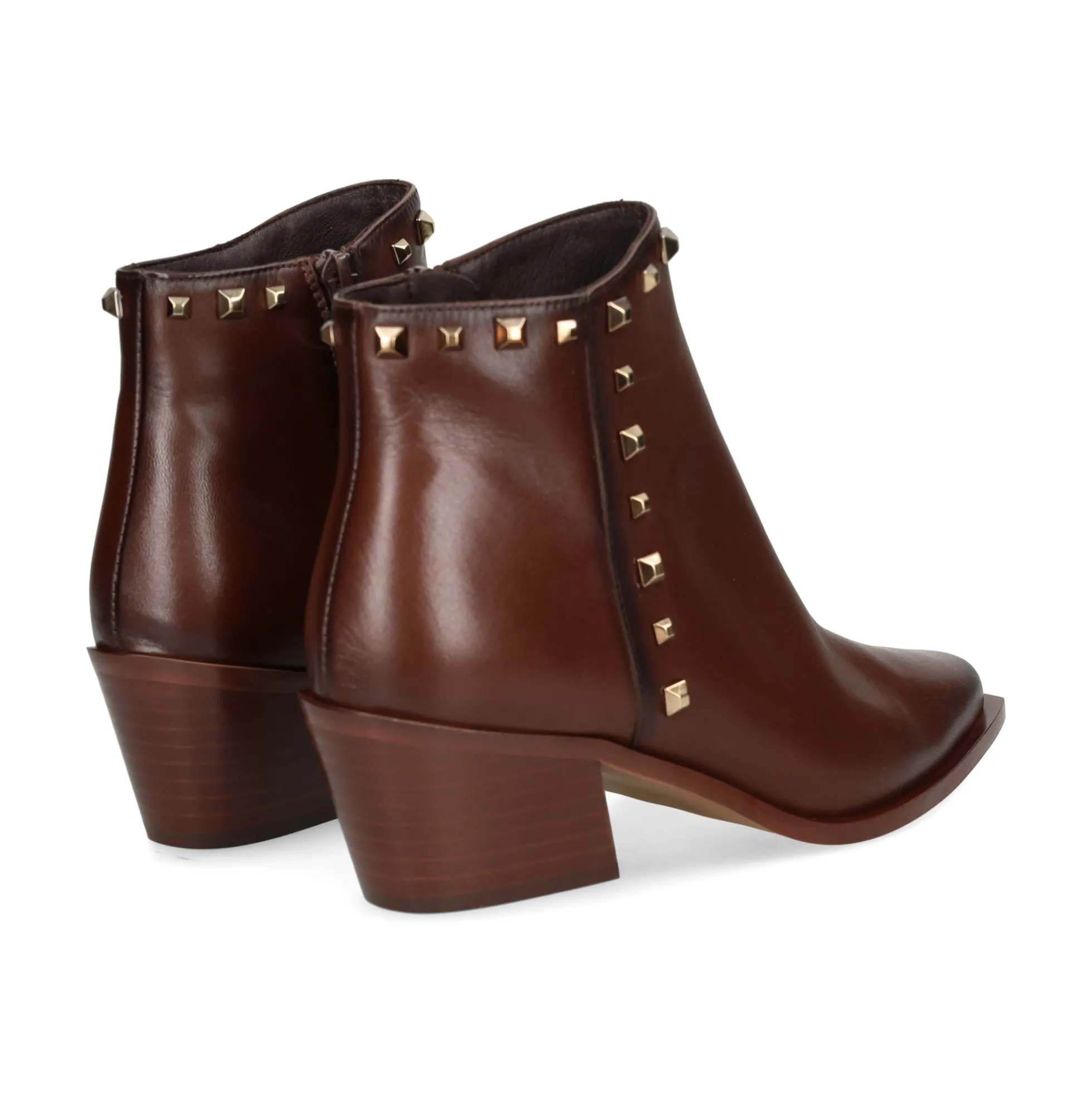 LODI Botines con tacón de Mujer KOO5014 CAOBA