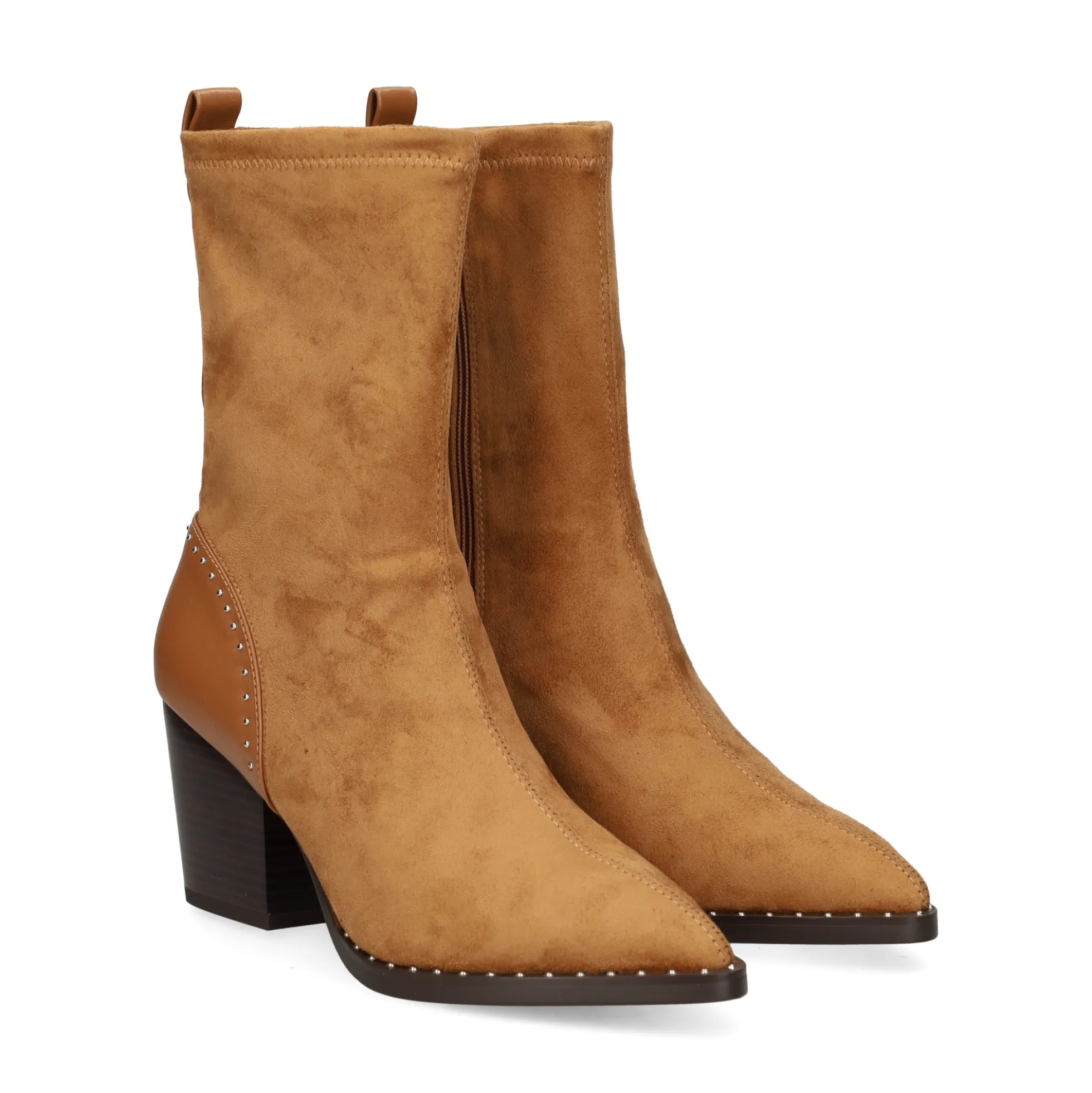 LODI Botines con tacón de Mujer CEI5732 CAMEL