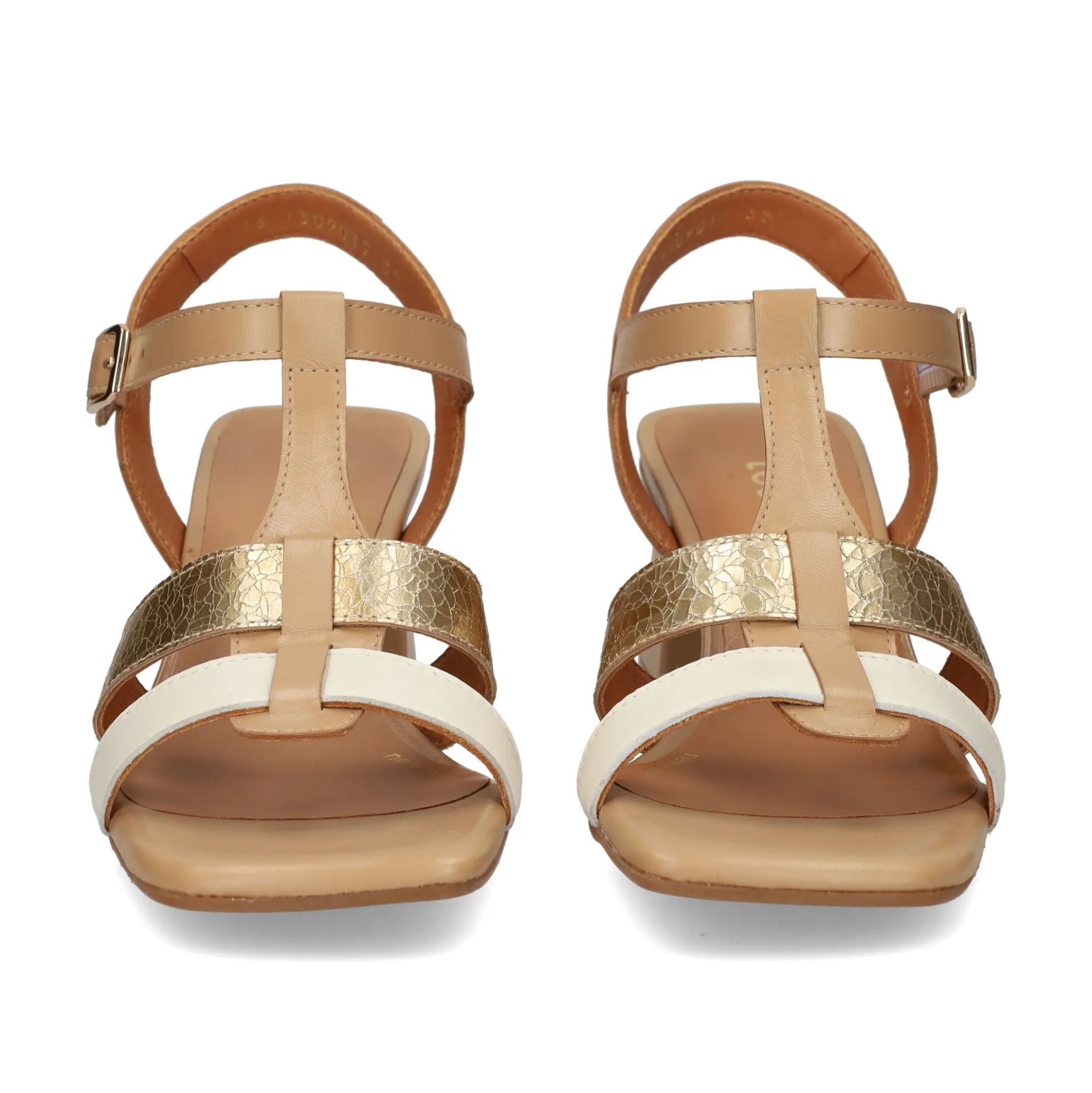 LODI Sandalias con tacón de Mujer MIL5214-GO POLAR/DAINO/EGE