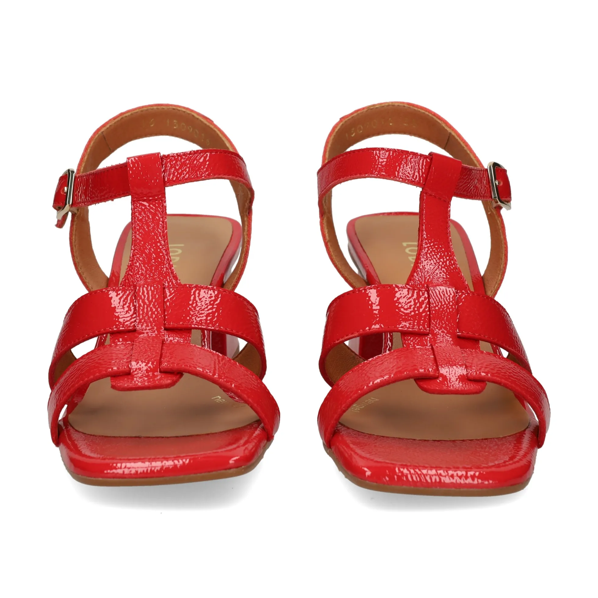 LODI Sandalias con tacón de Mujer MIL5214-GO SCARLET