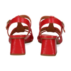 LODI Sandalias con tacón de Mujer MIL5214-GO SCARLET