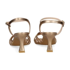 LODI Sandalias con tacón de Mujer LUSUR LATON