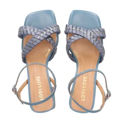 LODI Sandalias con tacón de Mujer MIL4377 JEANS