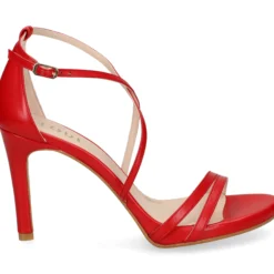 LODI Sandalias con tacón de Mujer INRIKO-X SCARLET