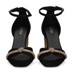 LODI Sandalias con tacón de Mujer WELTER NEGRO/TOPAZ