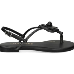 LODI Sandalias planas de Mujer BR5500 C1 NEGRO