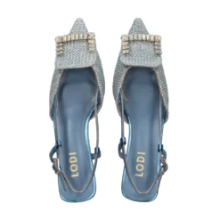 LODI Zapatos de tacón medio de Mujer BALL AZURRO