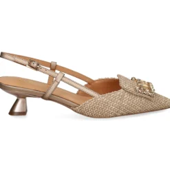 LODI Zapatos de tacón medio de Mujer A-CASIOPEA C2 NAT/CAVA