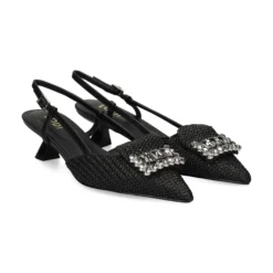 LODI Zapatos de tacón medio de Mujer A-CASIOPEA C4 NEGRO