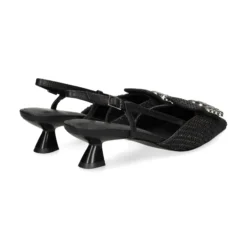 LODI Zapatos de tacón medio de Mujer A-CASIOPEA C4 NEGRO