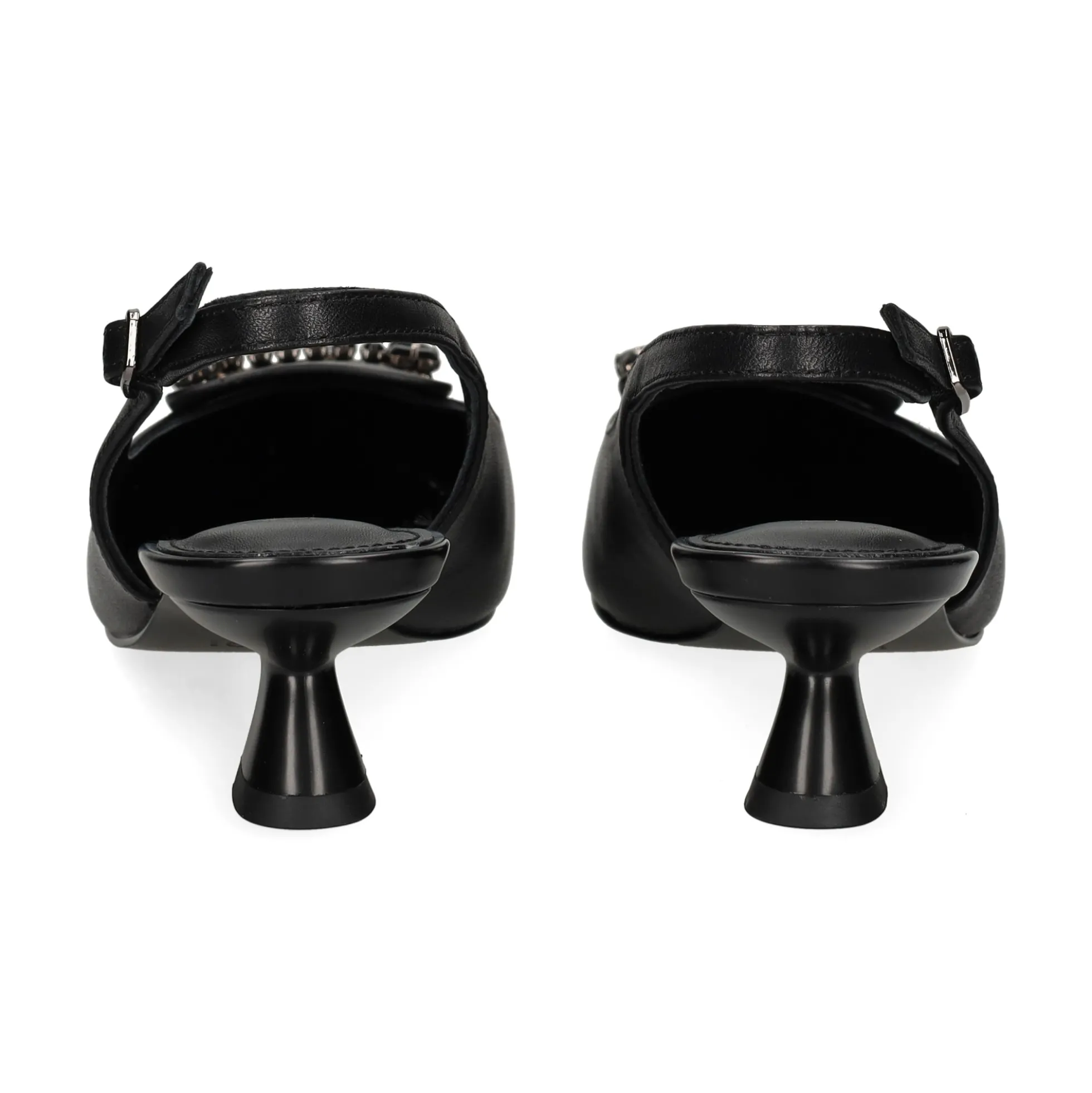 LODI Zapatos de tacón medio de Mujer RINO NEGRO