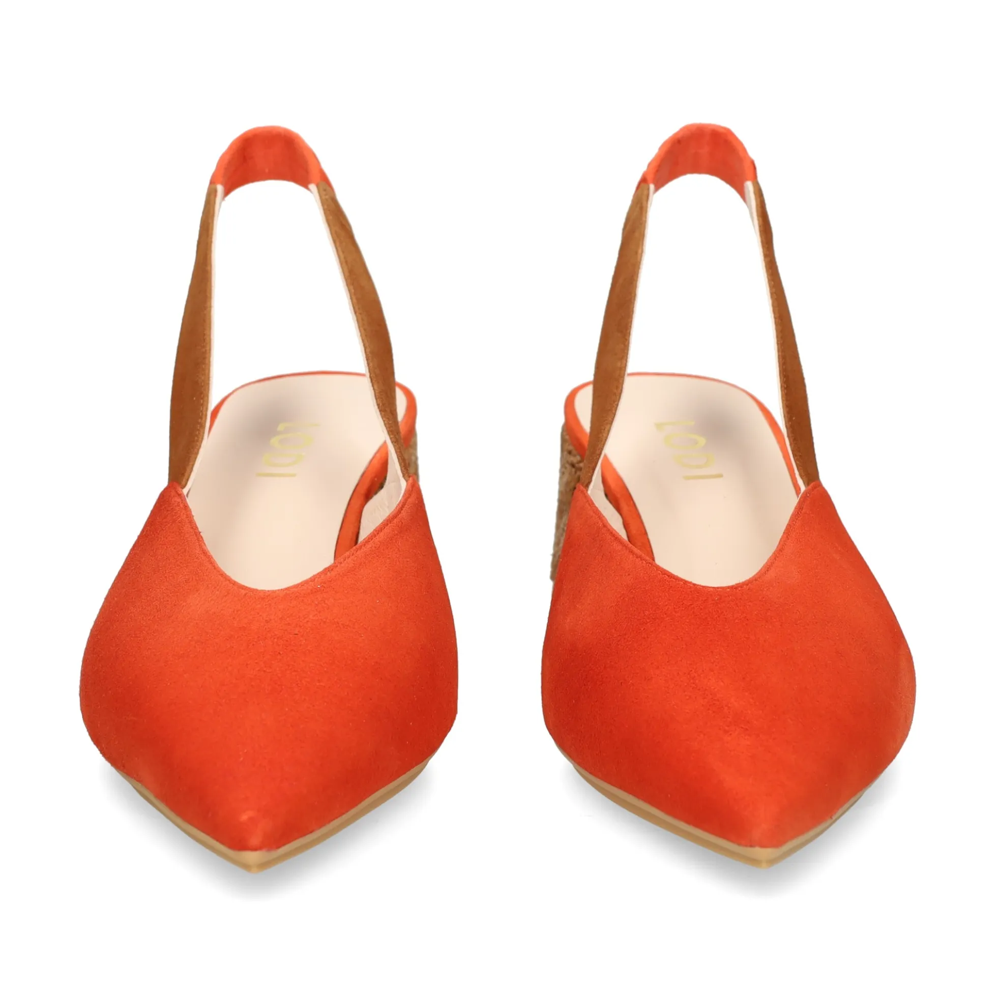 LODI Zapatos de tacón medio de Mujer CHISTA CALDERA/TABACO
