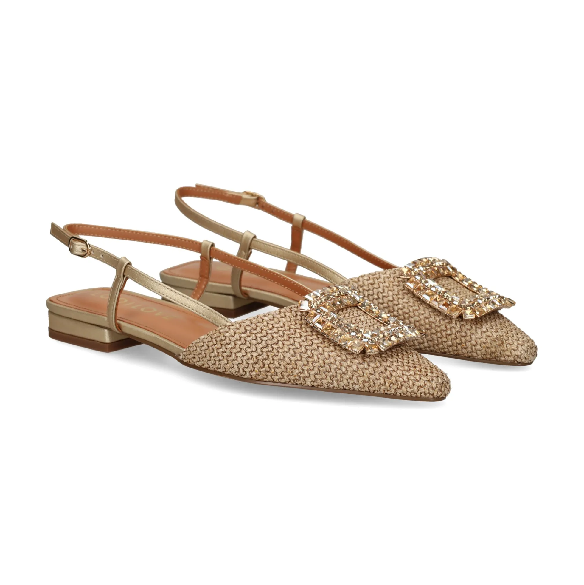 LODI Zapatos planos de Mujer BO5504 C2 CAMEL