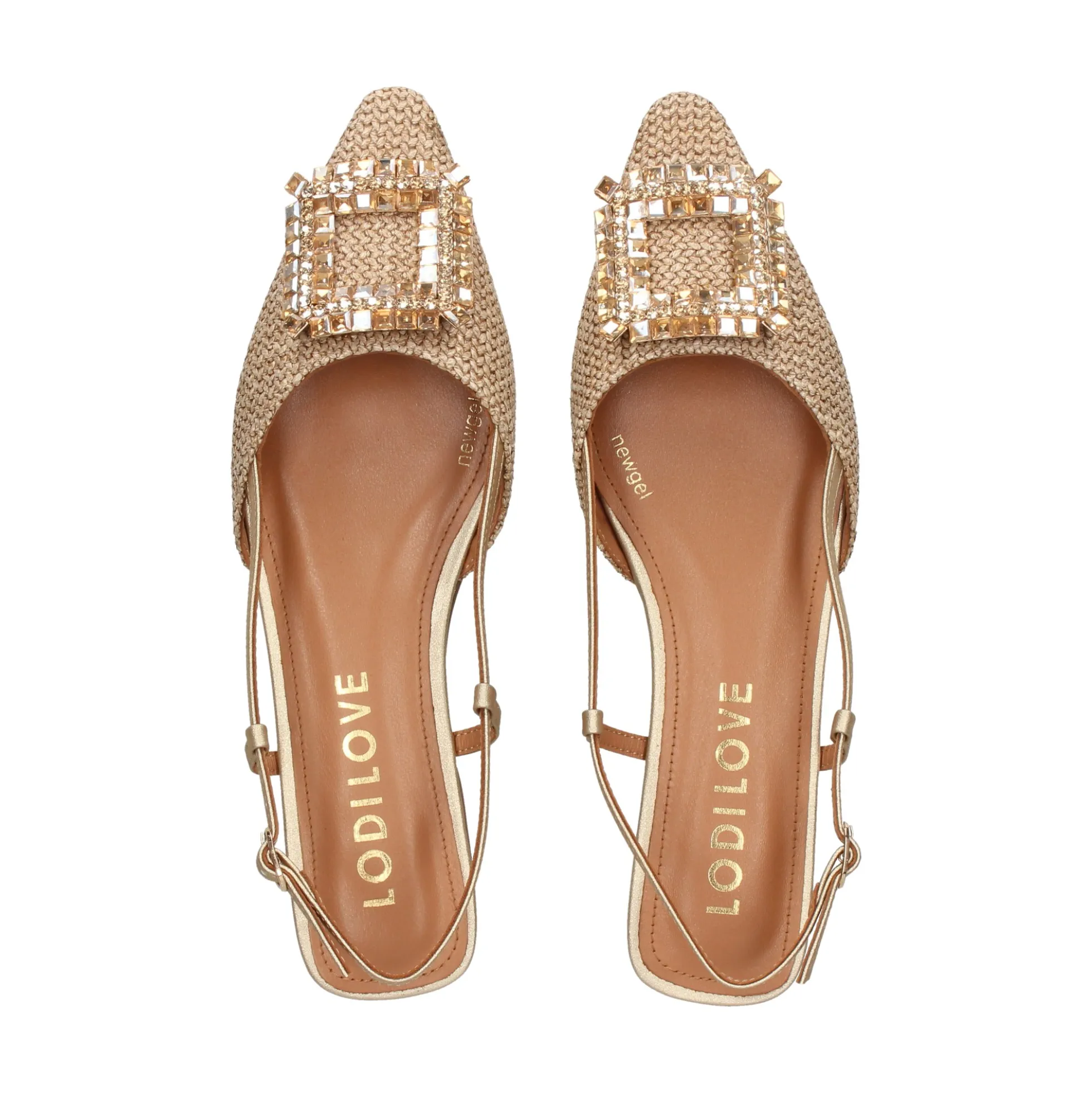 LODI Zapatos planos de Mujer BO5504 C2 CAMEL