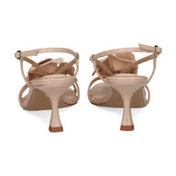 LOLA CRUZ Sandalias con tacón de Mujer 035Z13BK-D-V25 NUDE