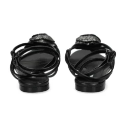 LOLA CRUZ Sandalias planas de Mujer 057Z13BK NEGRO